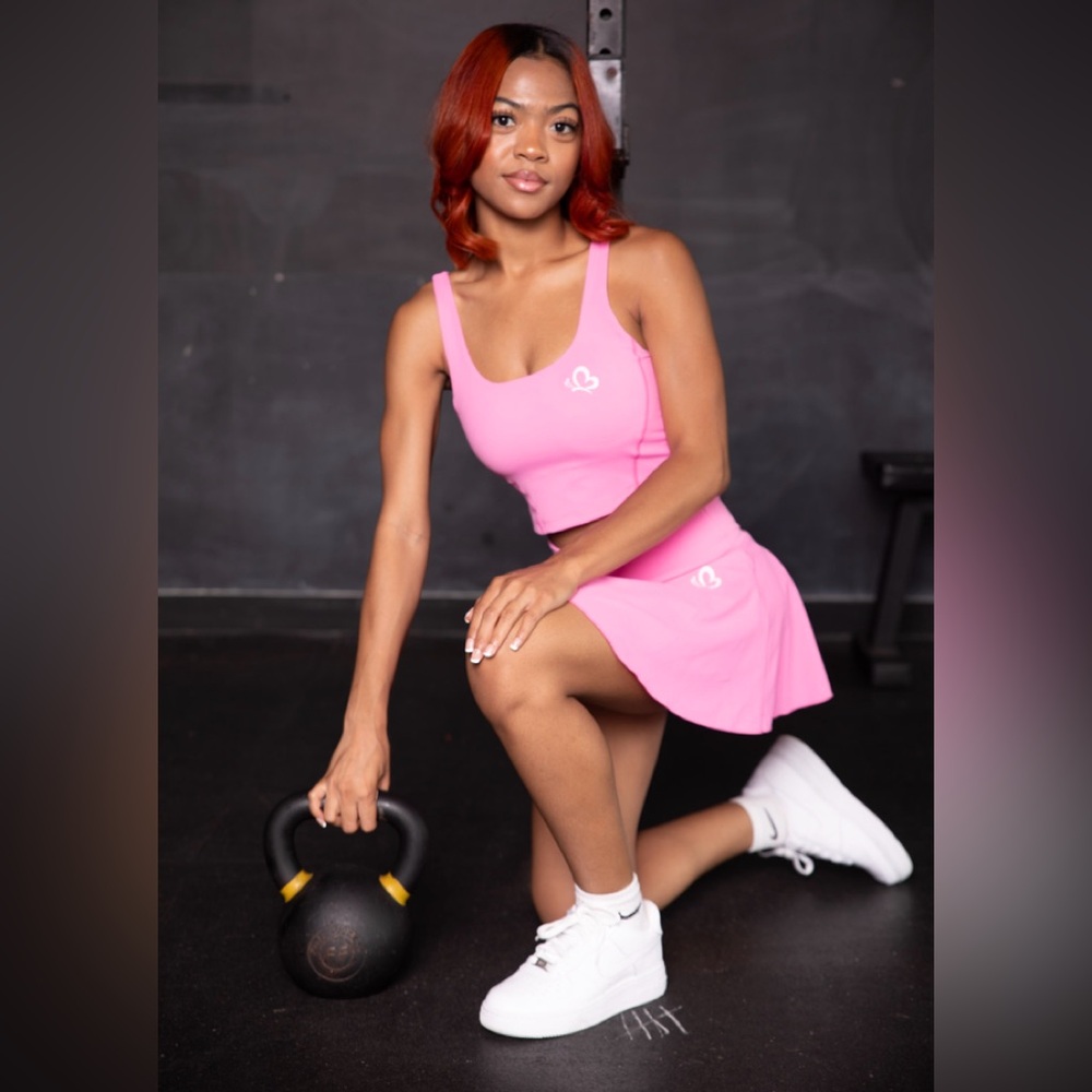 2pc Crop Skirt set